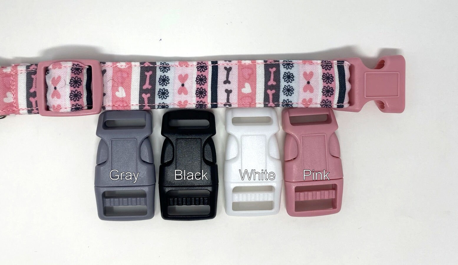 2 Stück Hundehalsband Mit Glöckchen & Fliege – Größe XS, Verstellbar 17,8–30,5 Cm, Weicher Stoff, Rosa, Für Kleine Hunde & Katzen