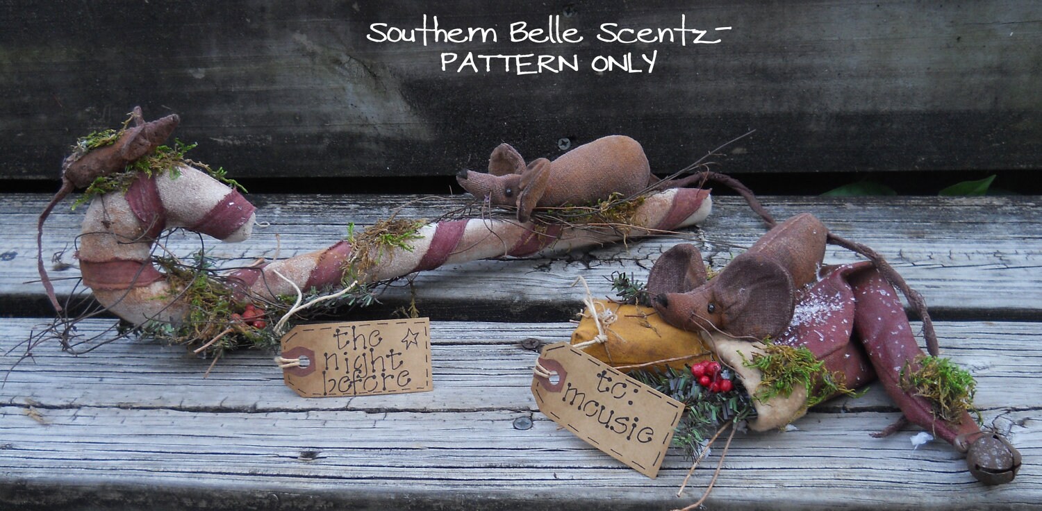 Christmas Mice E Pattern