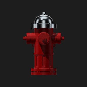 Fire Hydrant STL File – 1:12 Scale Diorama Accessory