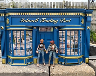 Inkwell Trading Post w skali 1:12 Diorama