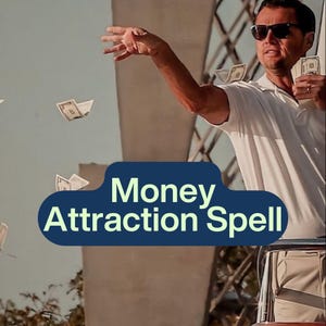 Money Attraction Spell | Digital Ritual for Wealth, Prosperity Flow, Abundance Energy, Fast Cash, Business Success & Good Fortune