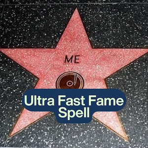 Ultra Fast Fame Spell | Digital Ritual for Instant Popularity, Social Media Growth, Recognition, Success Energy & Star Attraction