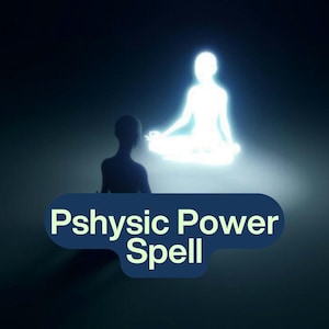 Psychic Power Spell | Digital Ritual for Third Eye Opening, Intuition Boost, Spiritual Awakening & Strong Psychic Abilities