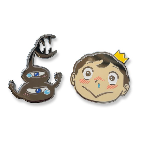 BOJJI & KAGE Hard Enamel Pins Fanart From Ranking of Kings 