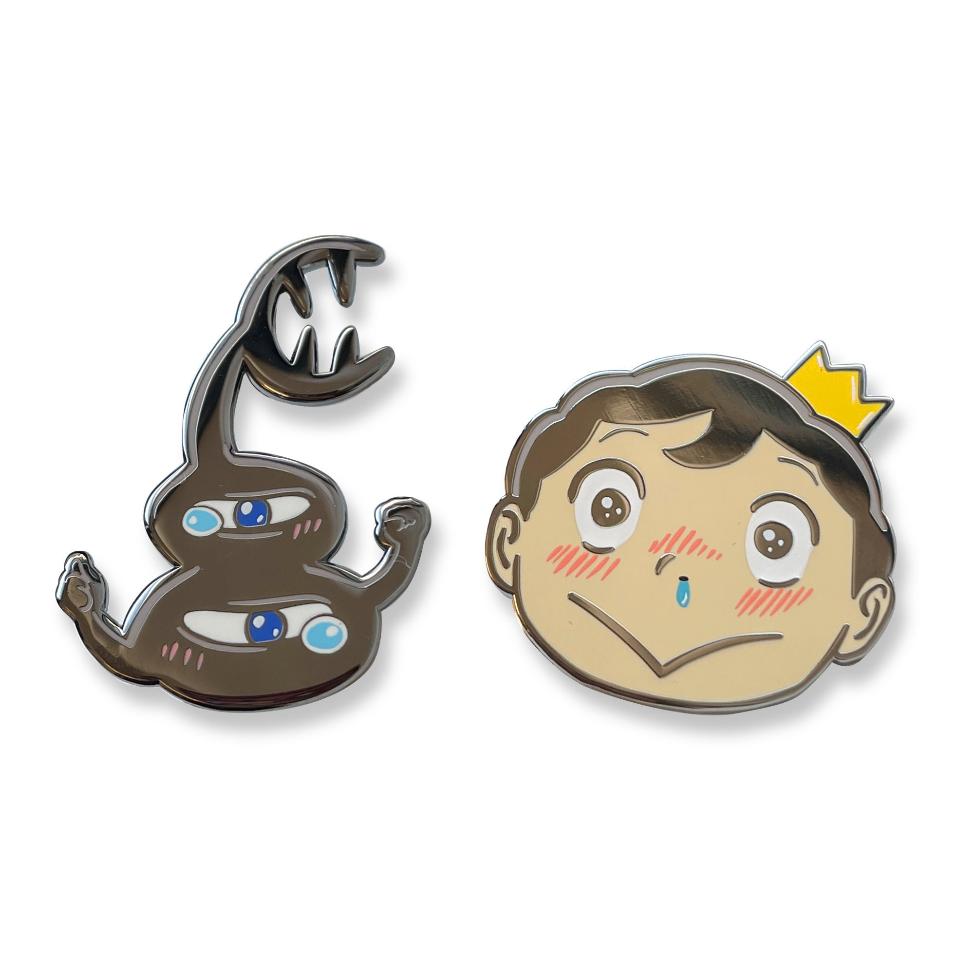 BOJJI & KAGE Hard Enamel Pins Fanart From Ranking of Kings -  Israel