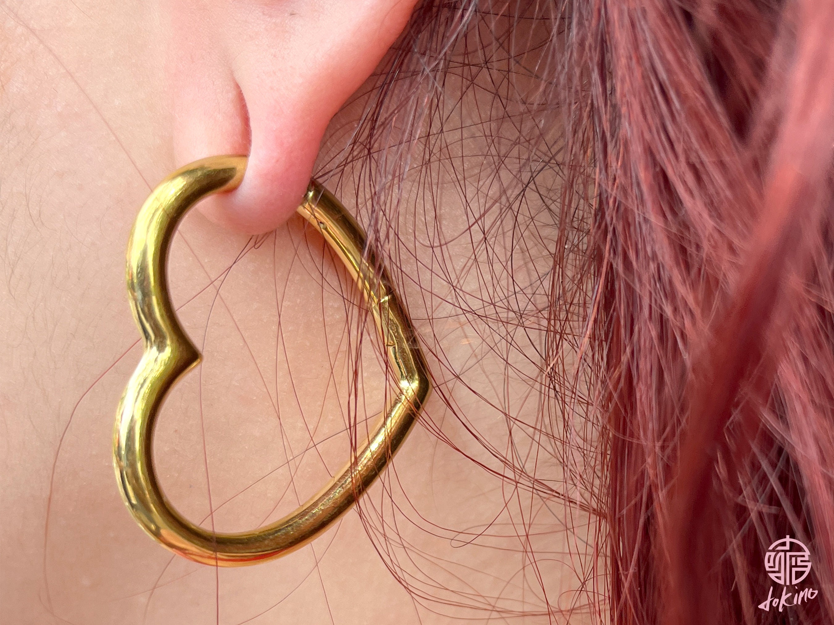 Flipkartcom  Buy MINUTIAE Gold Plated Clip On Lock Stud Earrings Cubic  Zirconia Brass Stud Earring Online at Best Prices in India