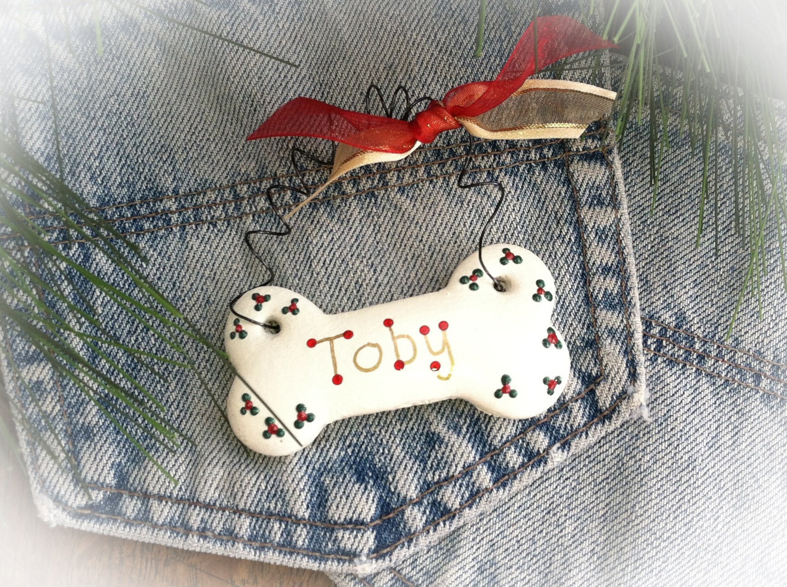 Personalized Dog Ornament Etsy