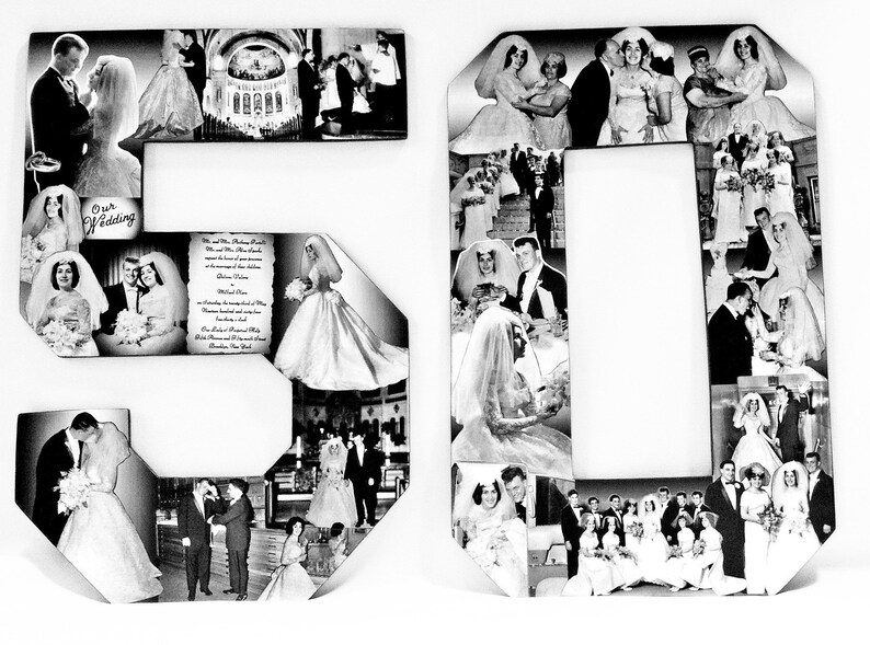 Professional Custom Photo Collage letter Girlfriend gift Etsy