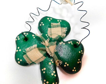 Shamrock Napkin Ring, Party Decor, Hostess Gift, St Patricks Day Napkin Ring , Irish Clover, St Patricks Day Decor