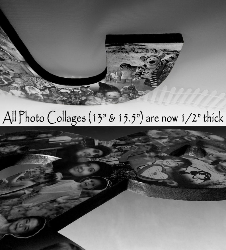 Custom Photo Collage Letter Girlfriend Gift College Dorm Etsy