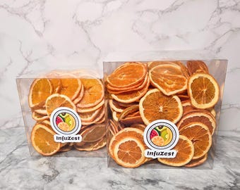Dehydrated Orange Slices – All Natural Edible Citrus Wheels for Cocktails, Drinks, Tea