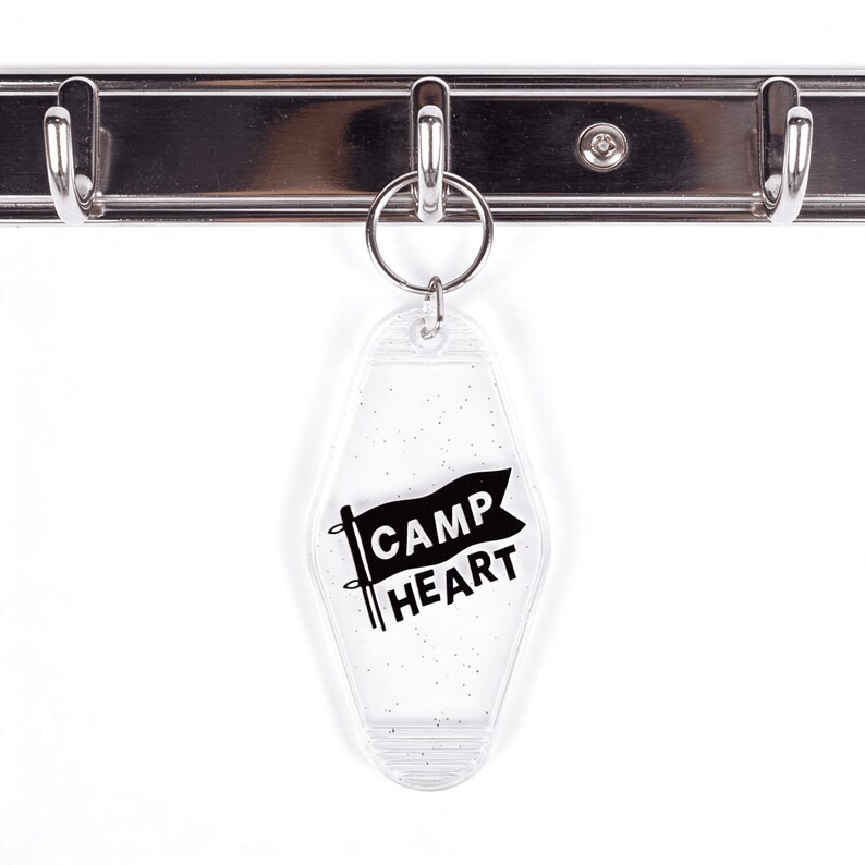 Custom Motel Hotel Keychains – Full-Color Print Vintage Key Tags, Personalized Fobs image 14