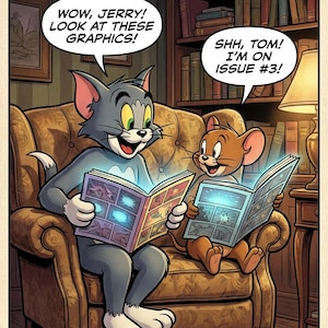 Tom jerry comic book - Etsy 日本