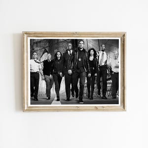 Brooklyn Nine-Nine Poster, Brooklyn 99 Funny Poster, Funny Wall Art, Black and White, Toilet Print, Restroom Decor, Digital Download