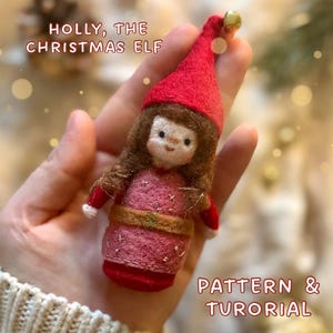 Holly Christmas Elf Sewing Pattern • Waldorf-Inspired Doll Sewing Pattern • Doll Sewing PDF Pattern • Advent Tradition