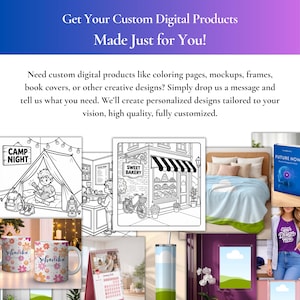Book Mockup Templates for Canva: Paperback and Hardcover, 2 Rotating Book Mockup Videos, book Mockups, Drag & Drop, Digital Download image 14