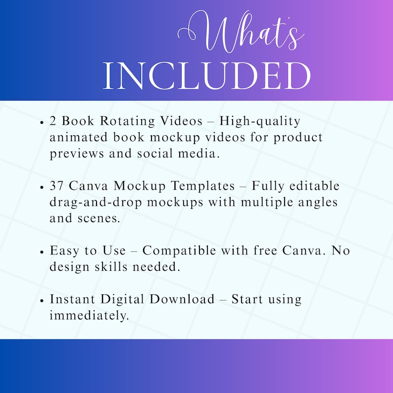Book Mockup Templates for Canva: Paperback and Hardcover, 2 Rotating Book Mockup Videos, book Mockups, Drag & Drop, Digital Download image 10