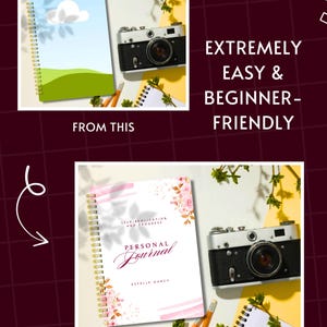 Notebook mockup bundle featuring spiral notebooks for digital download and branding