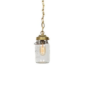 Vintage gewoon moderne ideale inblikken Mason jar ketting hanglamp