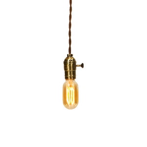 Vintage Industrial - Economy Minimalist Bare Bulb Pendant Light