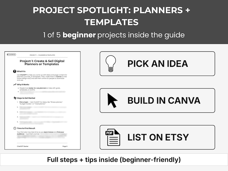 Make Money Online with ChatGPT/AI | PDF Guide for Beginners | 5 Ways to Start image 5