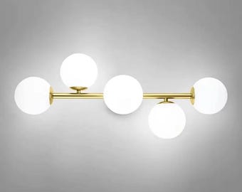 Bathroom Wall Sconce Vanity Light : Mid Century Modern Light Fixtures