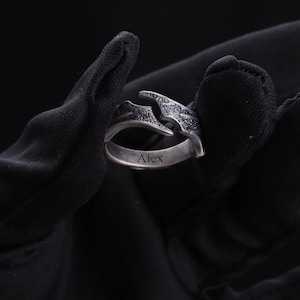 50DUPPIES × BOUNTY HUNTER / Wing Ring Bat Wing Ring - Etsy