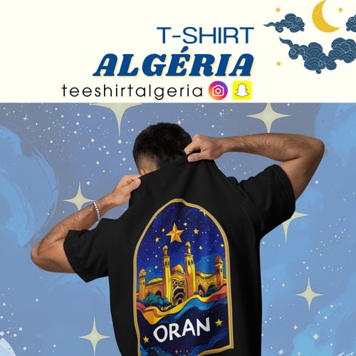 T-shirt Unisex CASABLANCA 1 Nights Of Stars - Taille M - Noir, 100% Coton