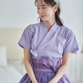 Modern Hanbok Blouse, Lavendar Solid product logo