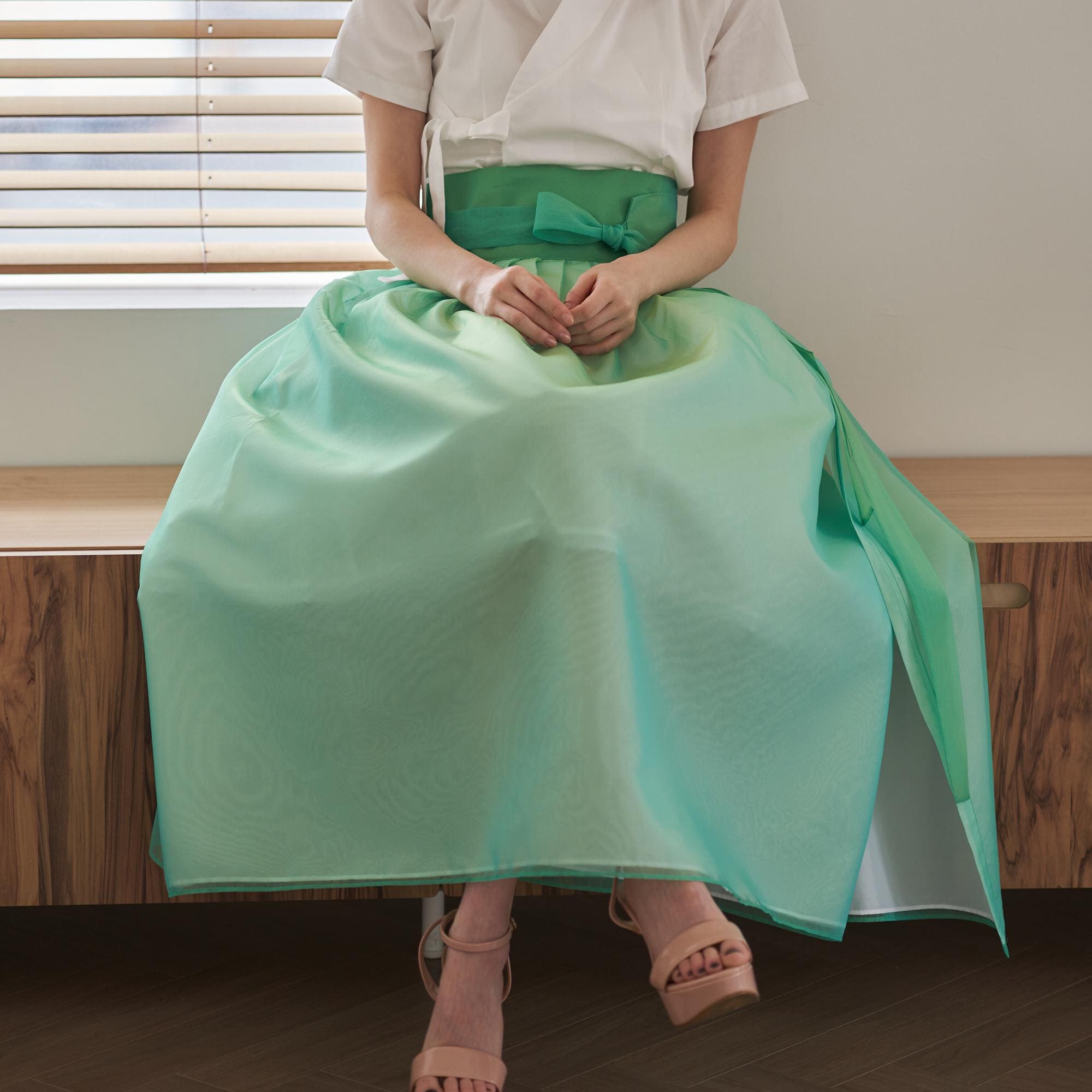 Korean Dress Women Green - Etsy