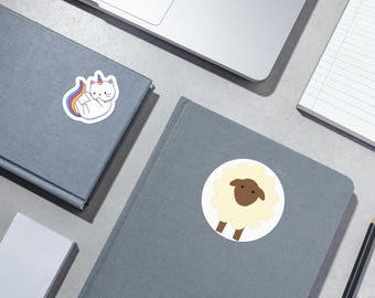30 Animal Sticker Bundle/ A4 Printable Sheet/Cut Kids Sticker/PNG + PDF/ Instant Download