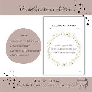Begeleiding van stagiairs in kinderdagverblijven | Sjablonen voor opvoeders | Praktische handleiding