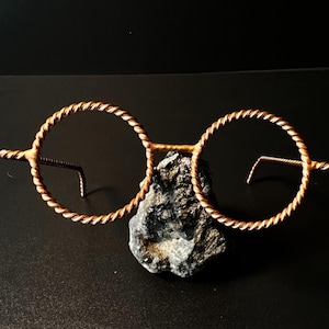 Copper Tensor Glasses – Handmade Energy Eyewear | EMF-Inspired Screen Time Support | 177MHz Adult / 144MHz Kids