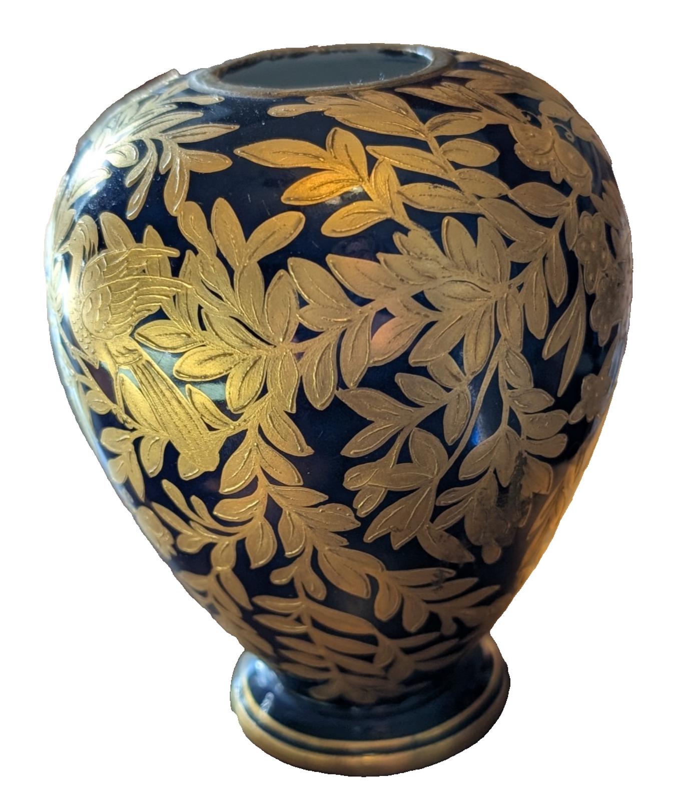 Antique Royal Crown Derby Vase - Etsy