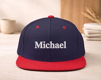 Benutzerdefinierter Text gestickter Hut, personalisiertes Baseballkappengeschenk für Vatertag, Braut, Bachelorette, stilvolle Geschenkidee