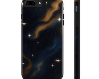 Starry Night Tough Phone Cases | Celestial Galaxy Design, Space Lover Gift, Durable Phone Cover, Night Sky Protection, Unique Mobile Case