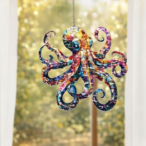 Glass Octopus - Etsy
