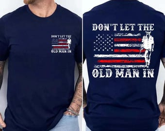 Camiseta vintage "Don't Let The Old Man In" de doble cara, Camiseta "This one's for Toby", Camiseta de música country, En memoria de Toby Keith, Camiseta del 4 de julio