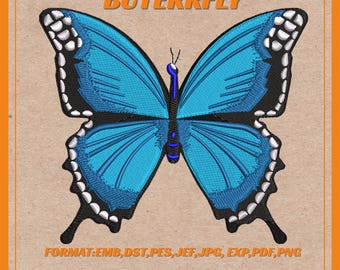 BUTTERFLY EMBROIDERY FILES
