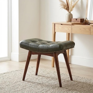 brown dressing table stool Sandy Dressing Table Stool