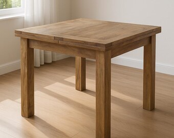 Amaia table à manger ronde en bois massif de mangue | Leroy Merlin