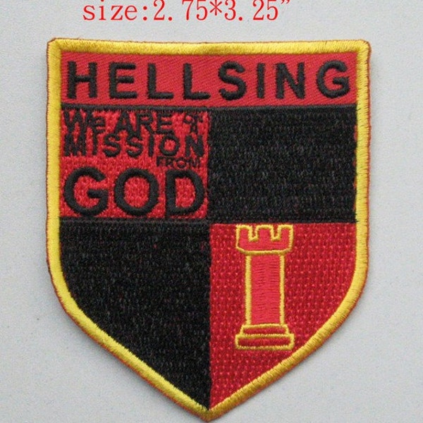 Écusson pour cosplay Hellsing Shield