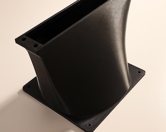 Air Duct for ASIC KS0, AL0, RX0, AE0 – 120mm Fan Compatible for increased cooling