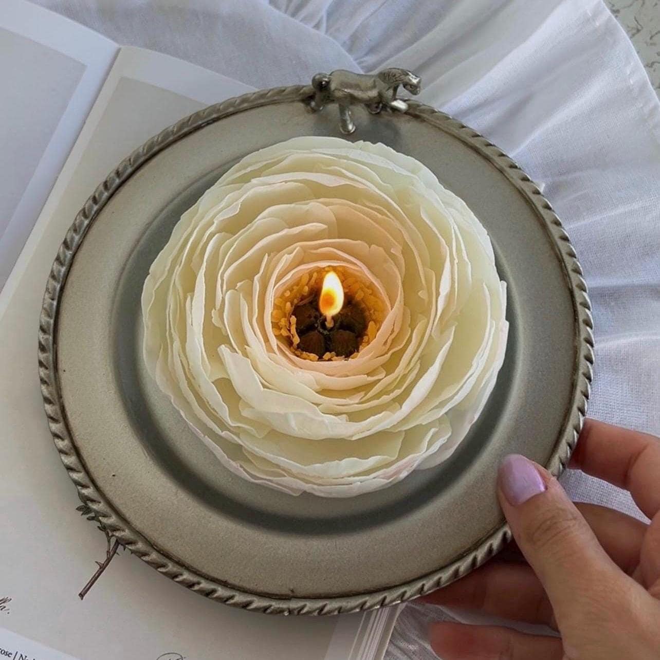 Jute Candle Jenki Candle Printed Fendi