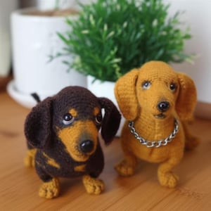 Amigurumi Dackel Häkelanleitung: Dackel PDF Anleitung