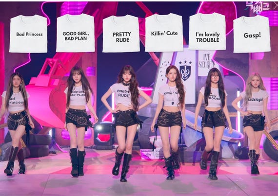 IVE Kpop Girl Group T-shirt: Unisex Softstyle Fan Merch - Etsy