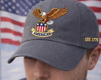 Custom Name United States 250th Anniversary Wash Cap, 1776–2026 Eagle Caps, Embroidered USA Flag Veteran Gift United States 250th, Usa 2026