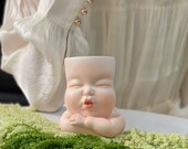 Handmade Ceramic Face Mug – Quirky Sculptural Coffee Cup, Funny Expression Pottery Drinkware, Unique Art Collectible 4
