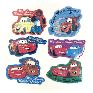 Cars Holographic Cruise Magnets - Set of Six - Pixie Dust