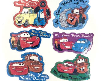 Cars Holographic Cruise Magnets - Set of Six - Pixie Dust